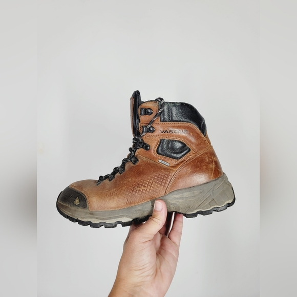 Vasque Men's Black and Brown Outdoor Boots, Size 9M - Picture 1 of 5